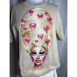 RARE Trixie Mattel tshirt merch Red Cross Shirt Large